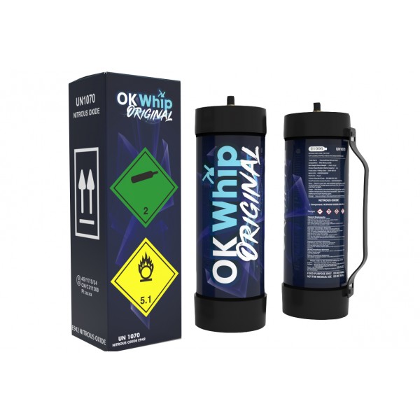 LikeWhip Cream Chargers – 2000G (2KG) – Original Nitrous Tank